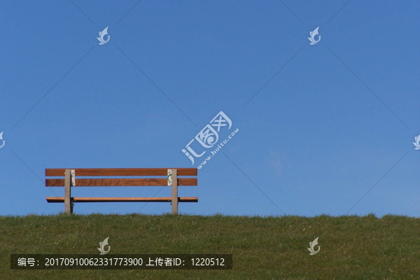 堤壩上的休息處