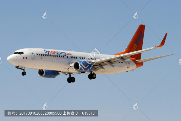 flysunwing,飛機(jī)降落
