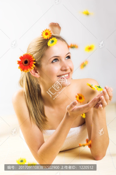 落花女子