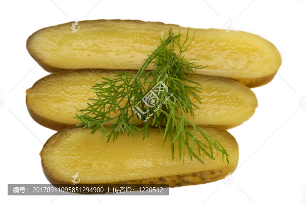 蒔蘿黃瓜片