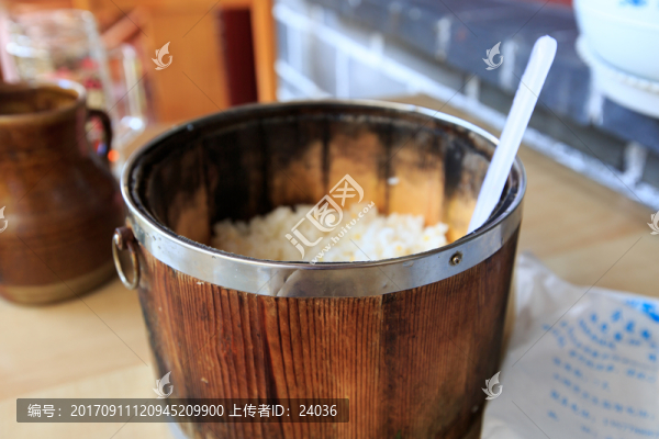 竹筒,米飯