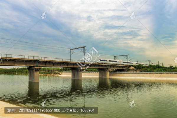 鐵路橋,和諧號(hào)高鐵