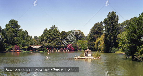 在馬賽的borely公園