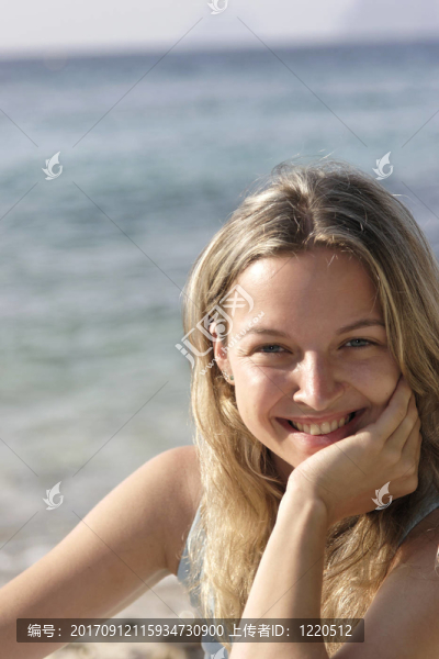 海上美女