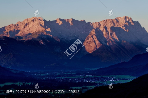 韋特施泰因山的早晨