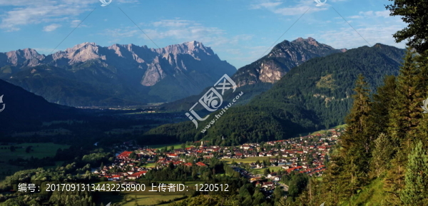 loisachtal和wettersteinmassiv