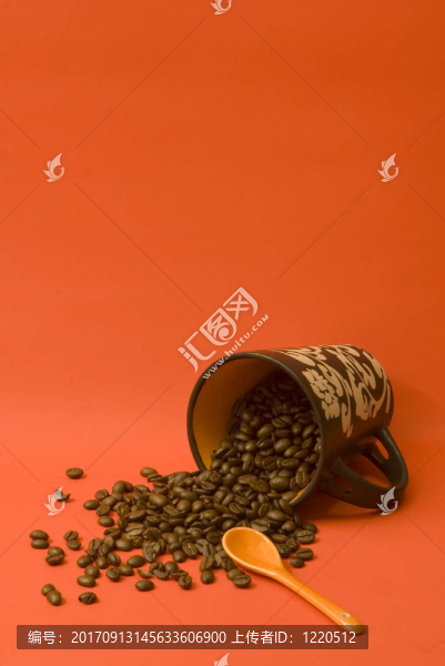 把咖啡灑