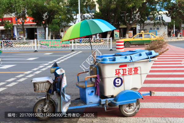 垃圾車三輪車,環(huán)衛(wèi)巡查車