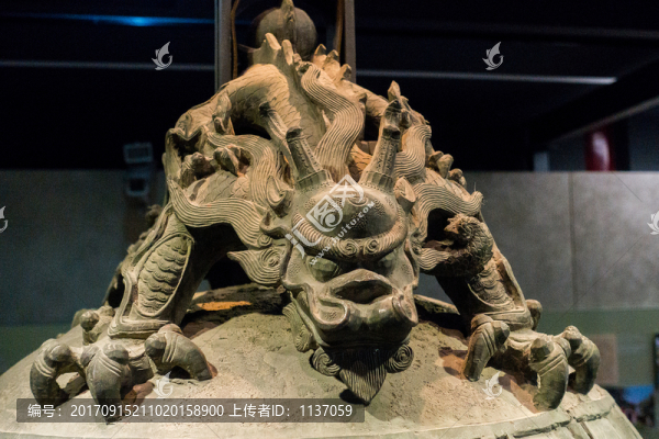 北京大鐘寺,鐘鈕,蒲牢