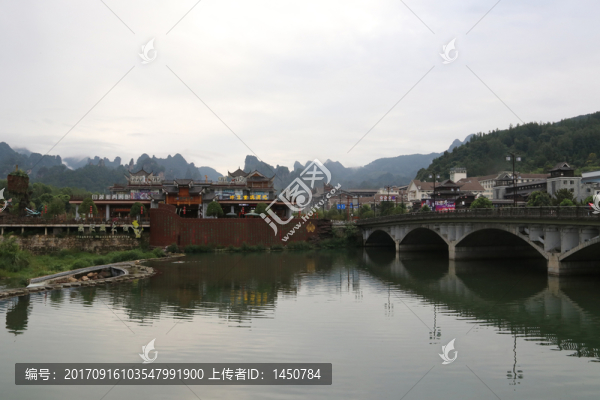湖泊湖畔橋梁