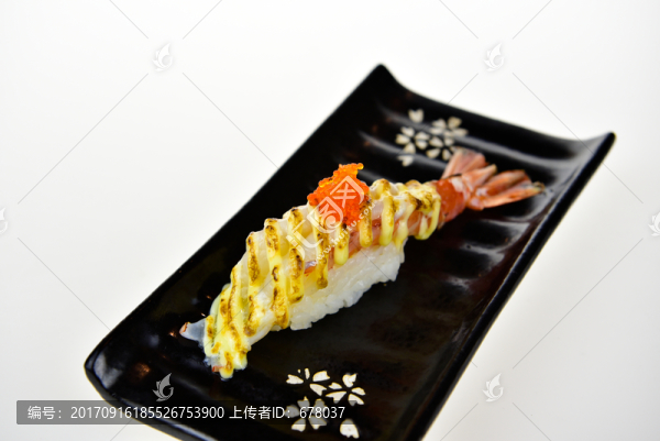魚子大蝦壽司