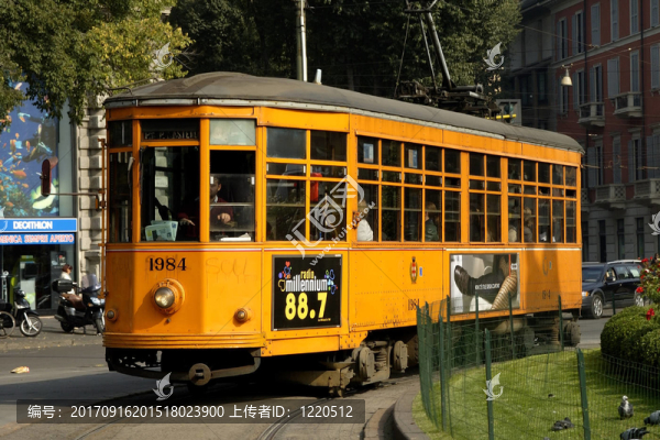 有軌電車在米蘭
