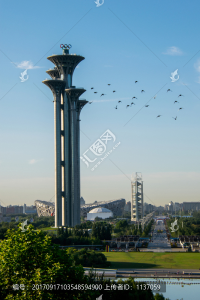 北京奧運(yùn)觀(guān)光塔,北中軸線(xiàn)A