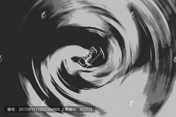 水墨抽象畫