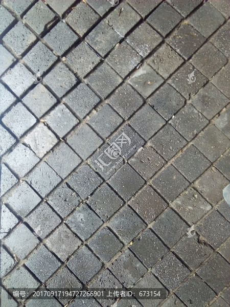 青磚地面