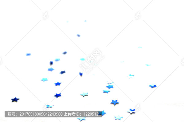 藍色的裝飾