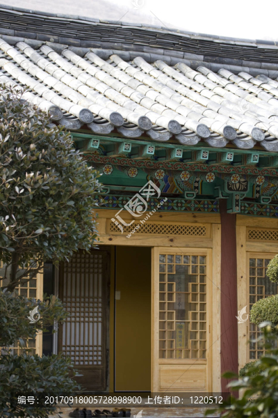 seongheungsa大雄殿廟，韓國