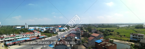 巴河鎮(zhèn)街區(qū)及周邊風(fēng)景