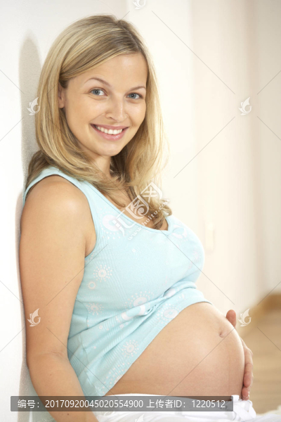懷孕的女人