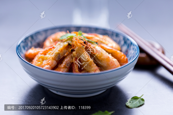 香煎海蝦