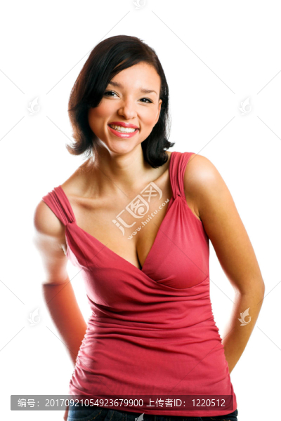 笑的女人
