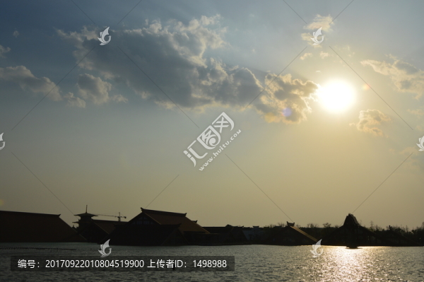 湖面建筑