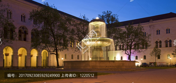 蕭爾兄妹廣場在LMU慕尼黑前
