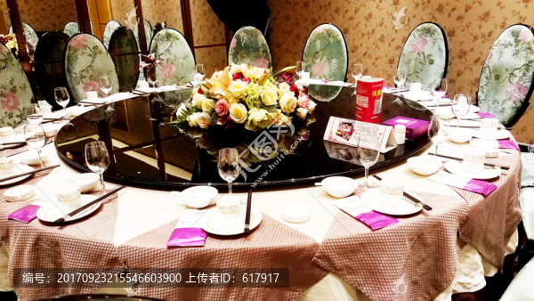 擺臺,酒樓包間