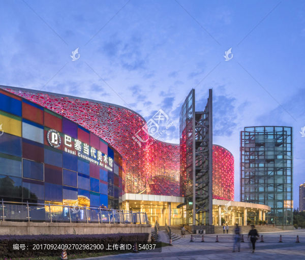 蘇州文化藝術(shù)中心,建筑夜景