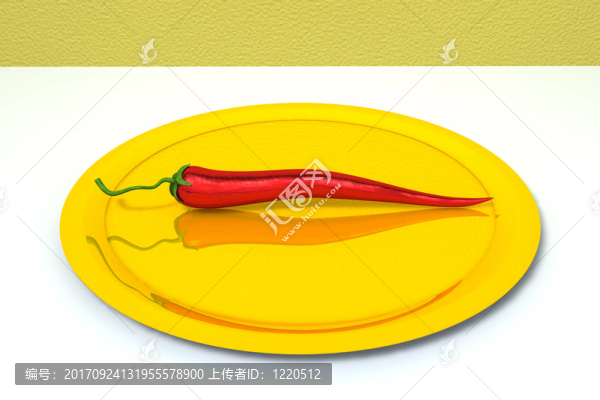 辣椒金盤子