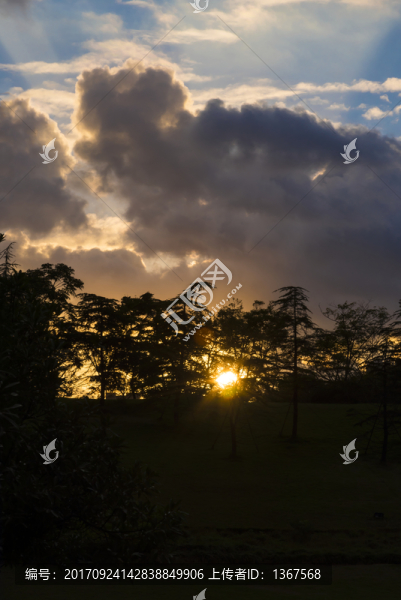 晚霞自然風(fēng)景