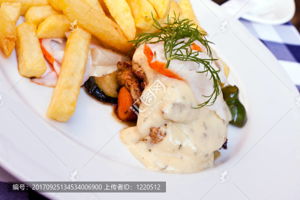 ？雞胸肉、烤、法國朋友
