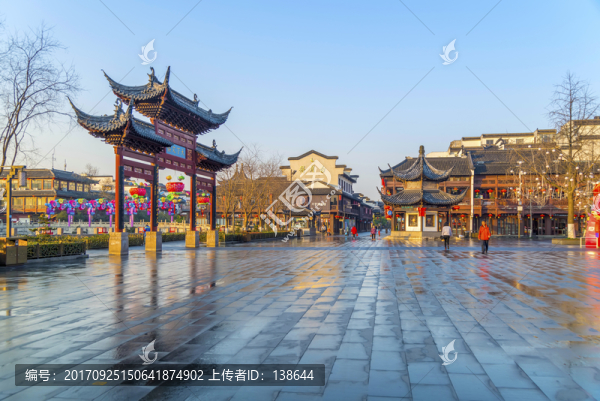 秦淮河景區(qū)文廟歷史古跡旅游