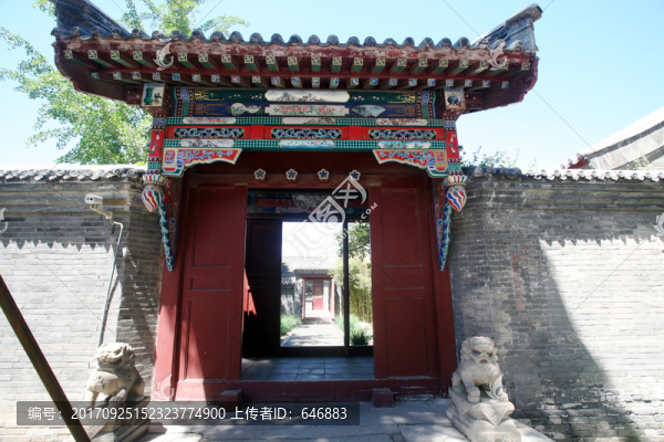 獨(dú)樂寺,寺廟,古建筑,薊縣