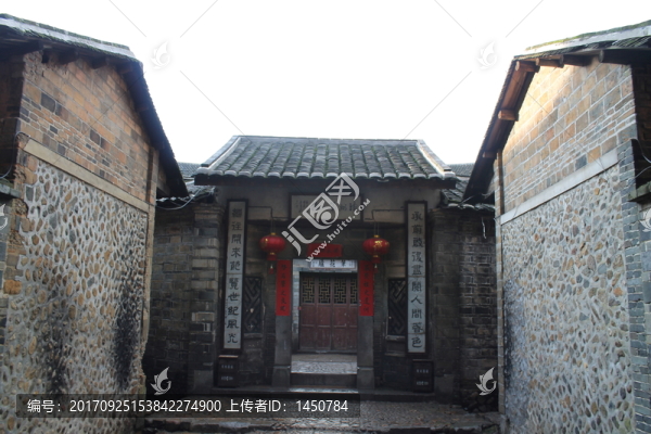 福建客家土樓小門