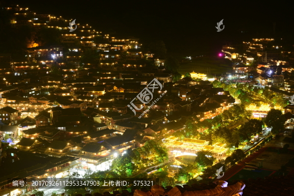 西江千戶苗寨夜景
