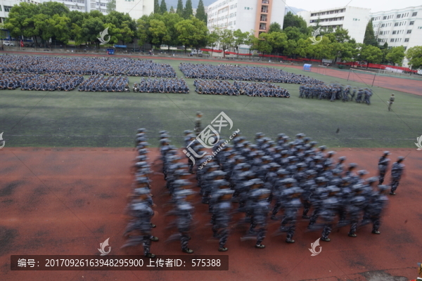 軍訓匯報表演