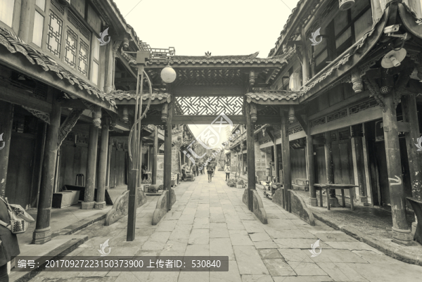 成都古鎮(zhèn)老照片