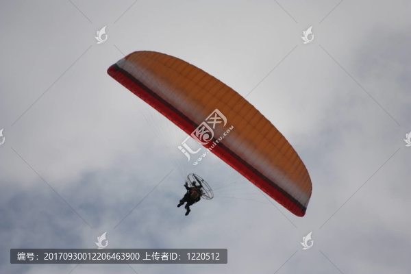 云層之上…