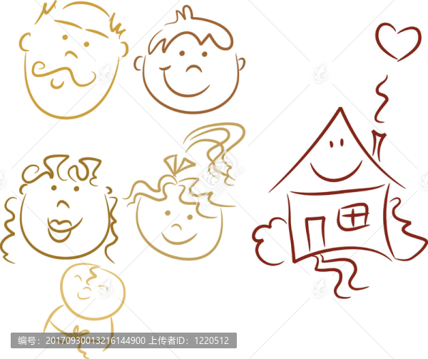 幸福的家庭和幸福的家