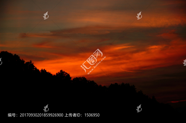 楊家界晚霞