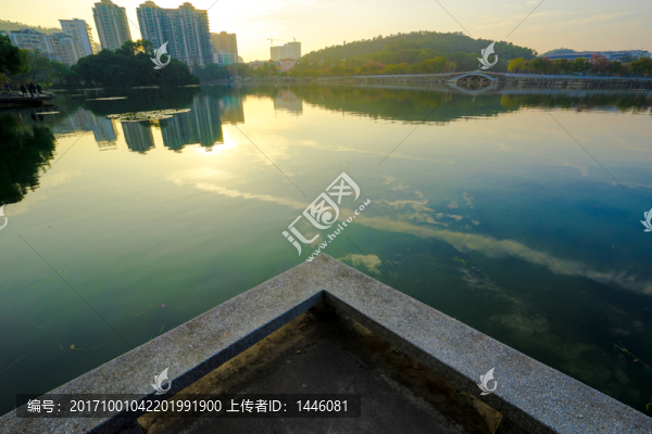 惠州西湖南湖景色