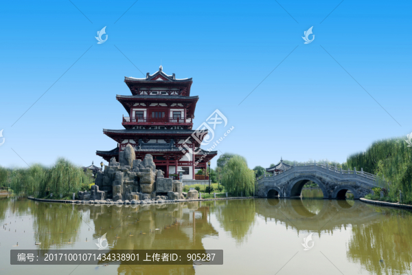 碧水藍天