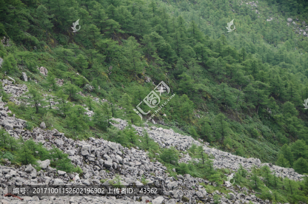 秦嶺,太白山,冰川遺跡