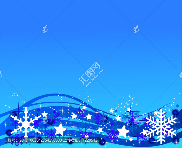 藍(lán)weihnachtlicher背景