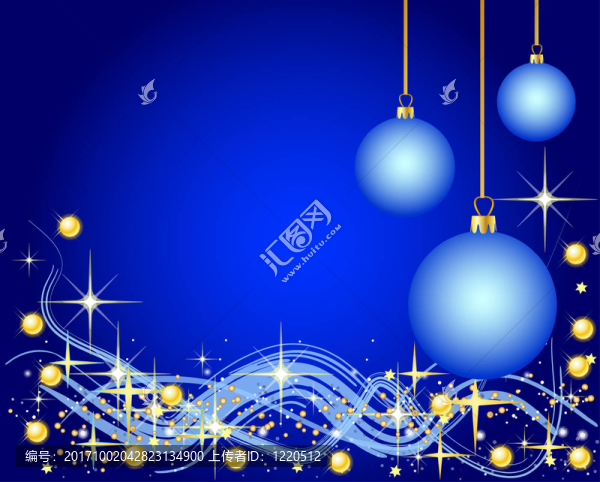 ？圣誕樹(shù)背景圣誕樹(shù)球