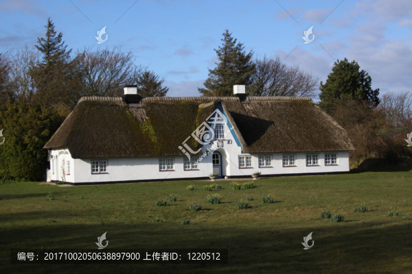 friesenhaus在文寧施泰特在敘爾特島