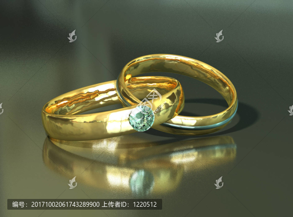 鉆石結婚戒指