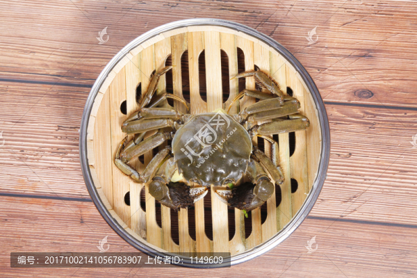 清蒸大閘蟹