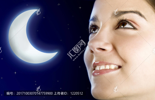 女人的輪廓